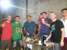 Confraternização de final de ano.