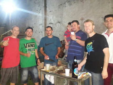 Confraternização de final de ano.